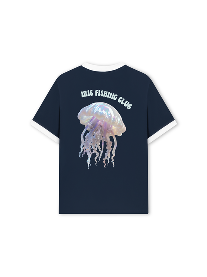 Áo Thun Ringer Relaxed Fit Ocean IRIE FISHING CLUB