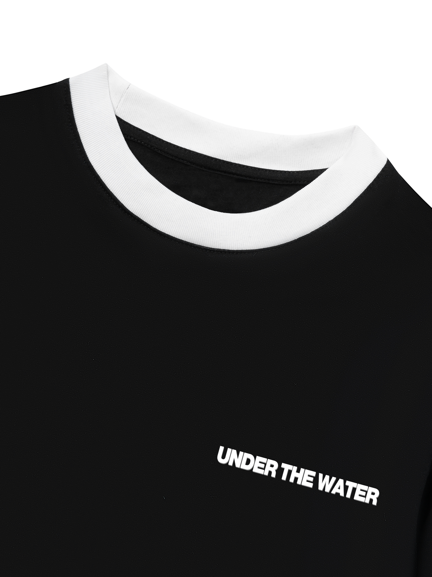 Áo Thun Ringer Relaxed Fit Ocean Under The Water Squid Ocean IRIE FISHING CLUB