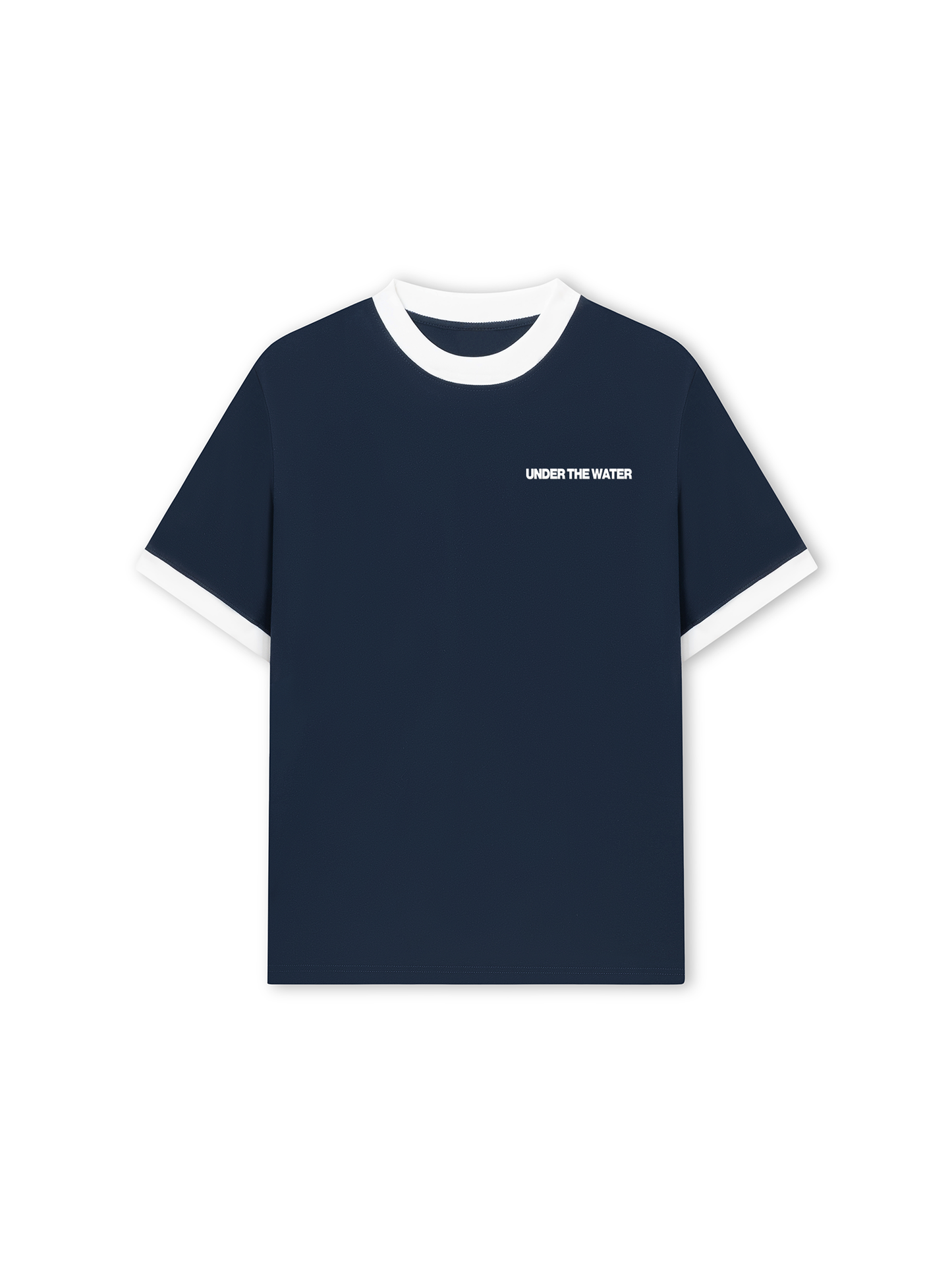 Áo Thun Ringer Relaxed Fit Ocean Under The Water Squid Ocean IRIE FISHING CLUB