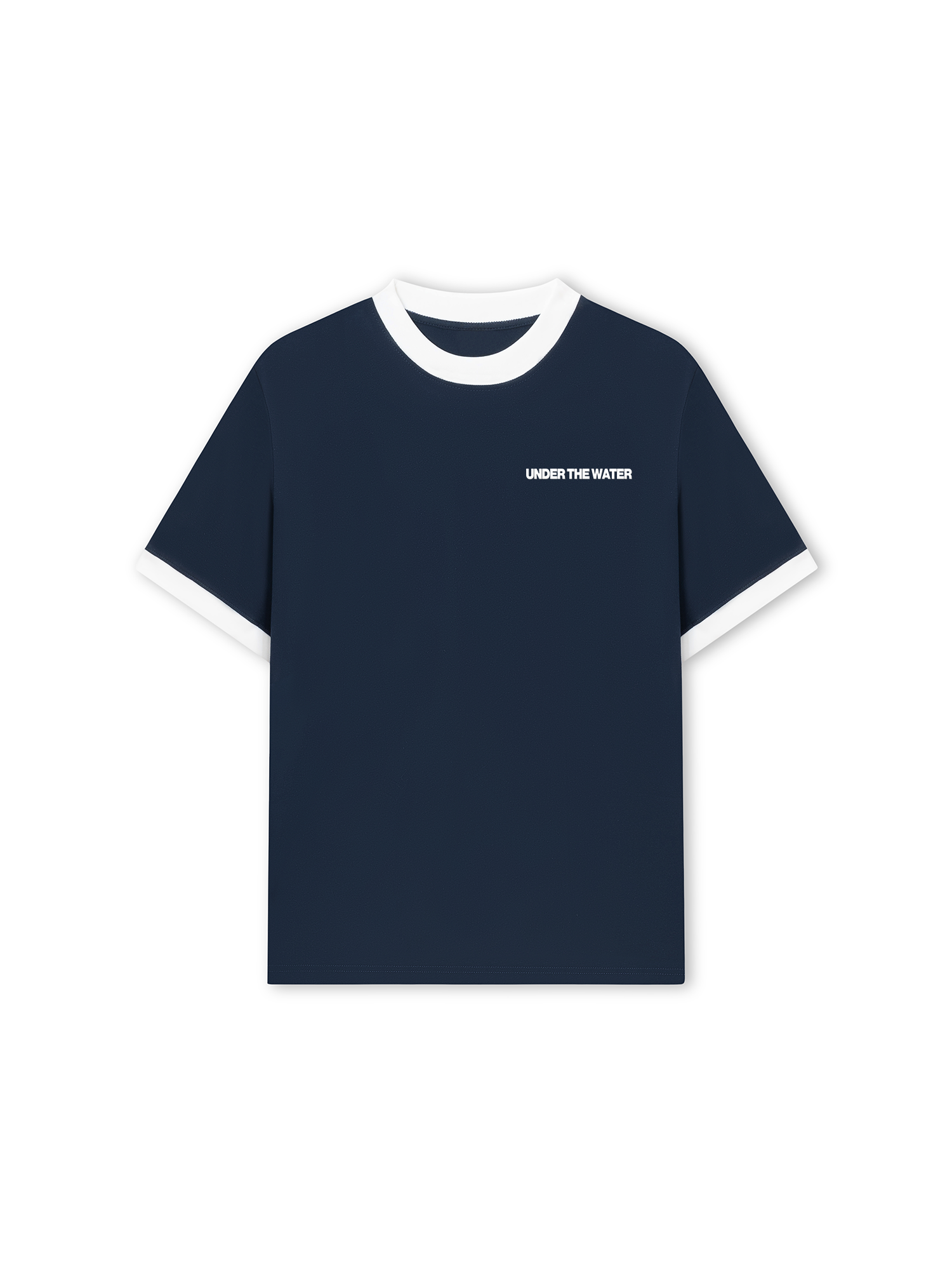 Áo Thun Ringer Relaxed Fit Ocean Under The Water Squid Ocean IRIE FISHING CLUB