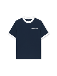 Áo Thun Ringer Relaxed Fit Ocean Under The Water Squid Ocean IRIE FISHING CLUB