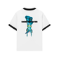 Áo Thun Ringer Relaxed Fit Ocean Under The Water Squid Ocean IRIE FISHING CLUB