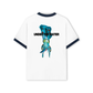 Áo Thun Ringer Relaxed Fit Ocean Under The Water Squid Ocean IRIE FISHING CLUB