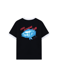 Áo Thun Ringer Relaxed Fit Ocean Coolo Fishing Club