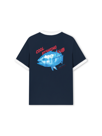 Áo Thun Ringer Relaxed Fit Ocean Coolo Fishing Club