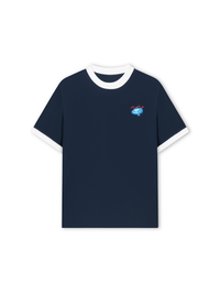 Áo Thun Ringer Relaxed Fit Ocean Coolo Fishing Club