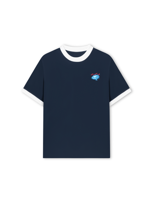 Áo Thun Ringer Relaxed Fit Ocean Coolo Fishing Club