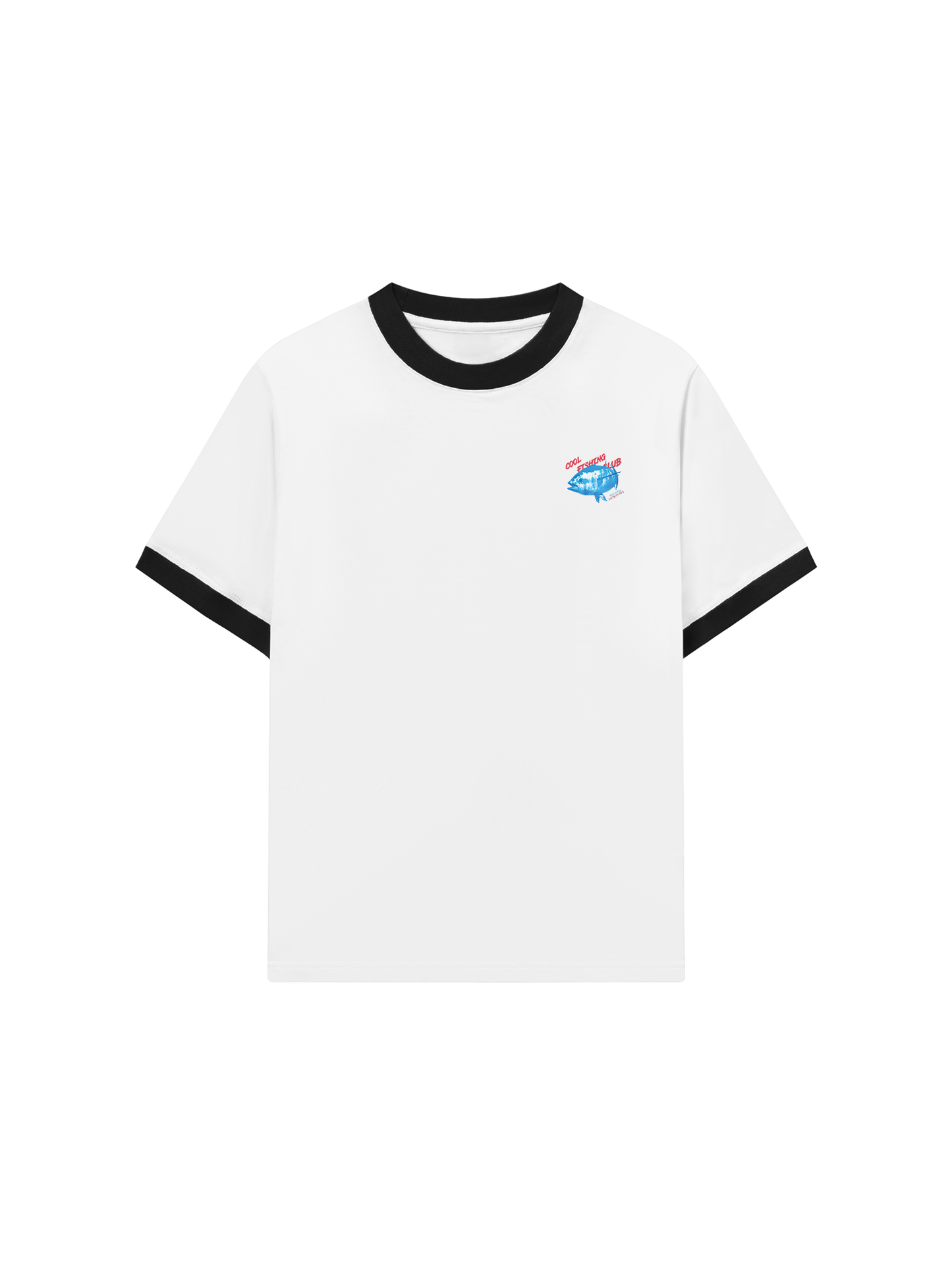 Áo Thun Ringer Relaxed Fit Ocean Coolo Fishing Club