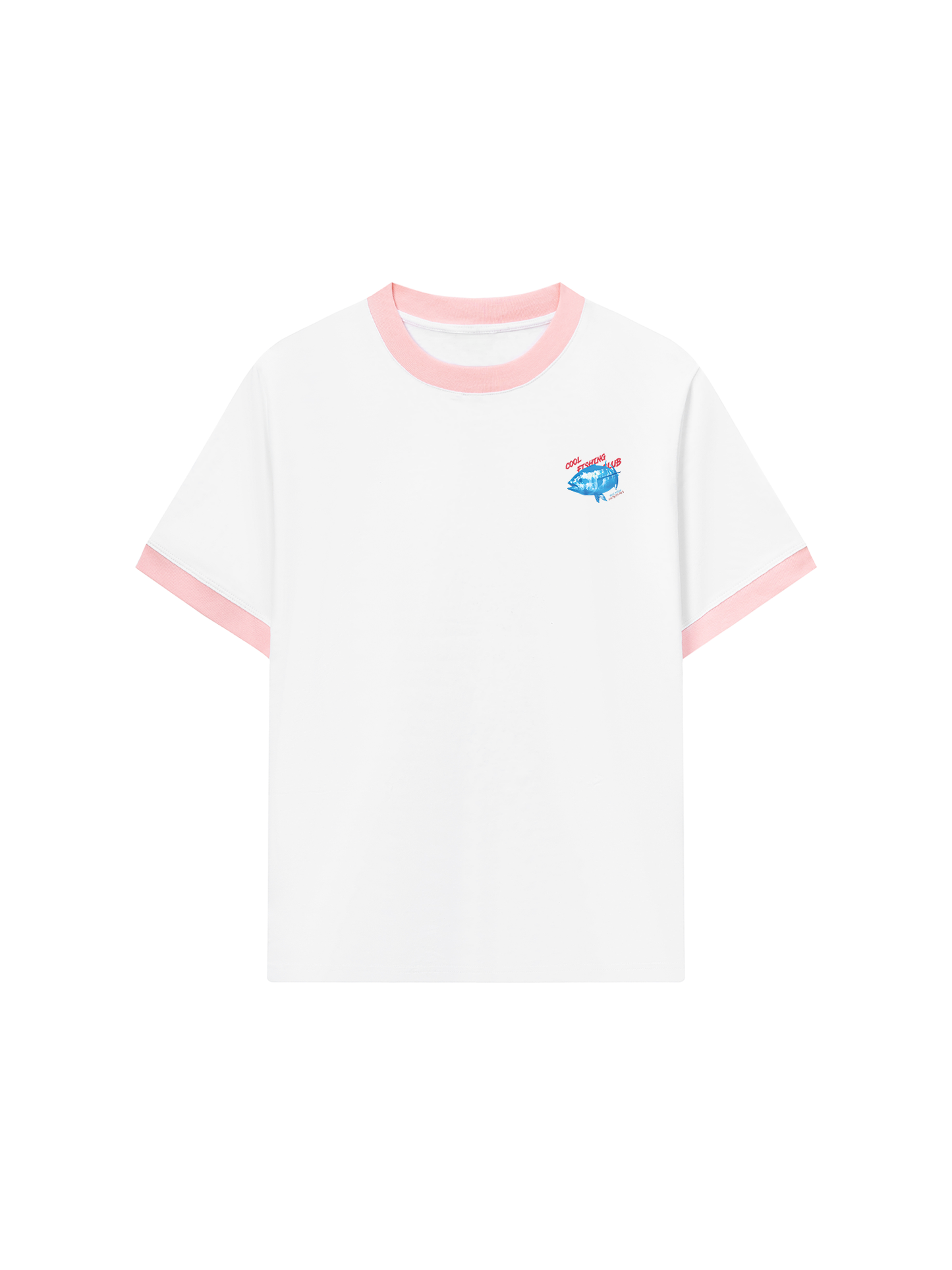 Áo Thun Ringer Relaxed Fit Ocean Coolo Fishing Club