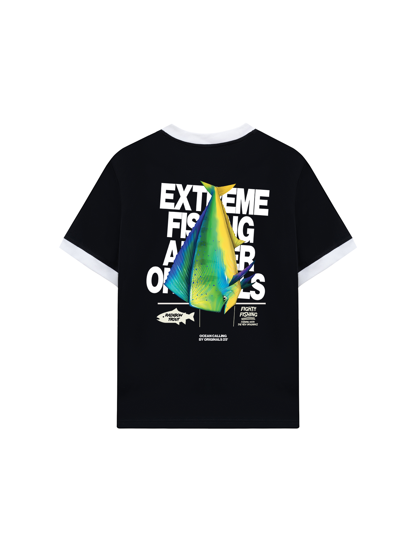 Áo Thun Ringer Relaxed Fit Ocean Mahi-mahi
