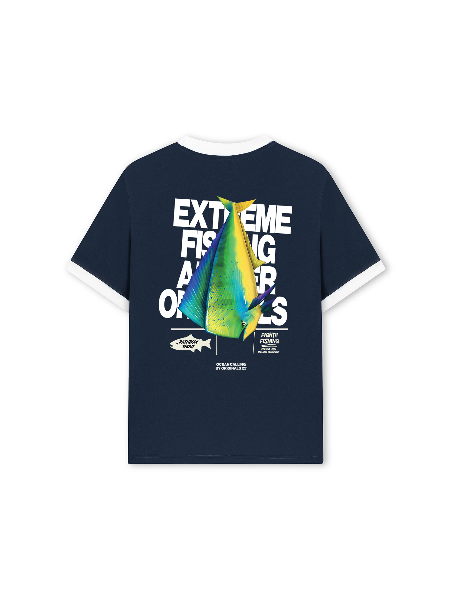 Áo Thun Ringer Relaxed Fit Ocean Mahi-mahi