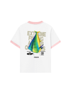 Áo Thun Ringer Relaxed Fit Ocean Mahi-mahi