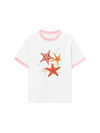 Áo Thun Ringer Relaxed Fit Ocean Orange StarFish