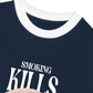 Áo Thun Ringer Relaxed Fit Ocean Smoking Kills