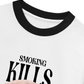 Áo Thun Ringer Relaxed Fit Ocean Smoking Kills