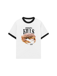 Áo Thun Ringer Relaxed Fit Ocean Smoking Kills