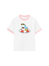 Áo Thun Ringer Relaxed Fit Ocean Baby Shark