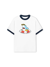 Áo Thun Ringer Relaxed Fit Ocean Baby Shark