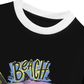 Áo Thun Ringer Relaxed Fit Ocean Beach Vibes Shark