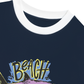 Áo Thun Ringer Relaxed Fit Ocean Beach Vibes Shark