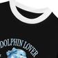 Áo Thun Ringer Relaxed Fit Ocean Dolphin Lover