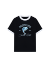 Áo Thun Ringer Relaxed Fit Ocean Dolphin Lover