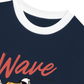Áo Thun Ringer Relaxed Fit Ocean Duck Waves