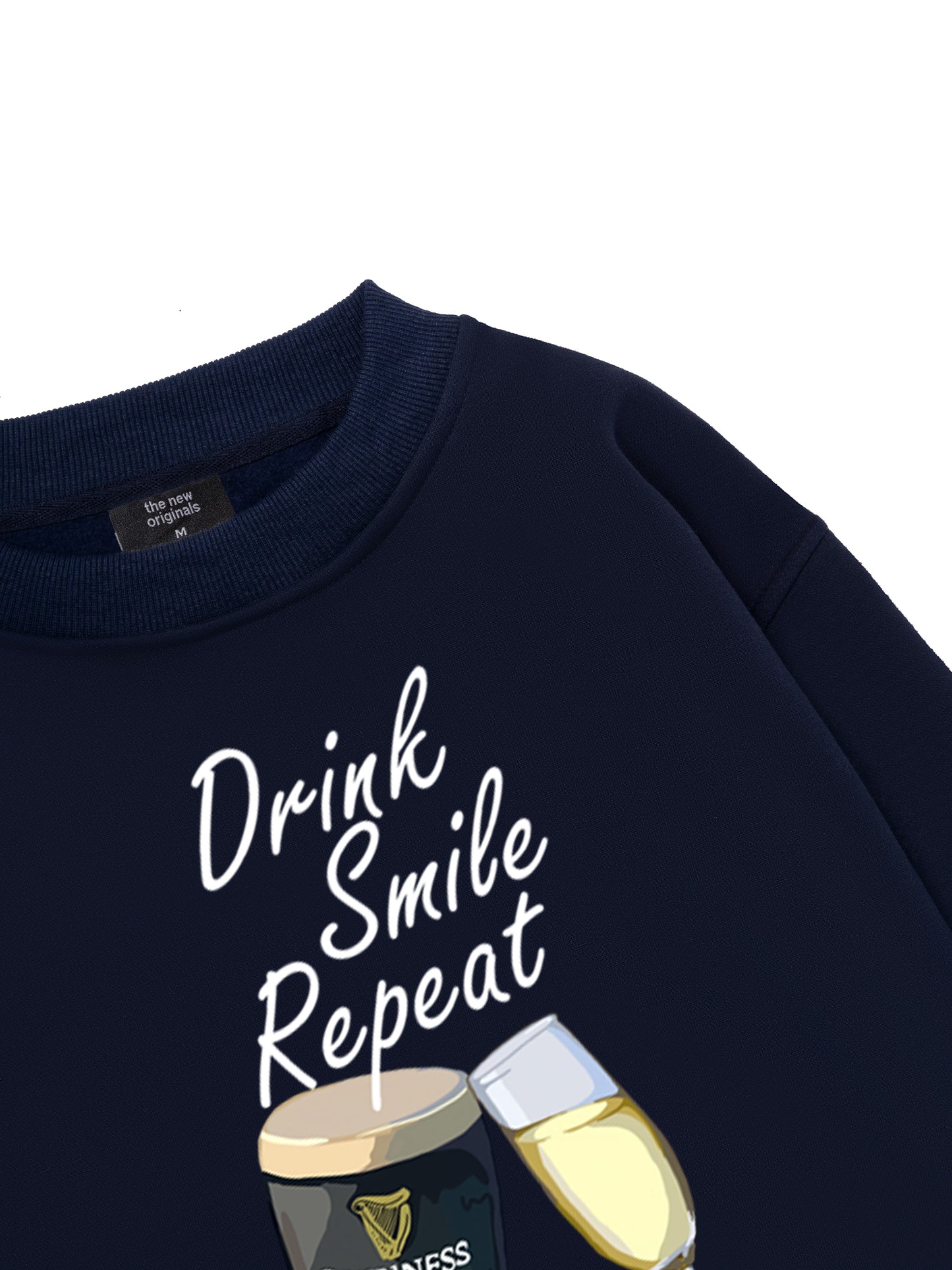 Drink, Smlie, Repeat Sweater