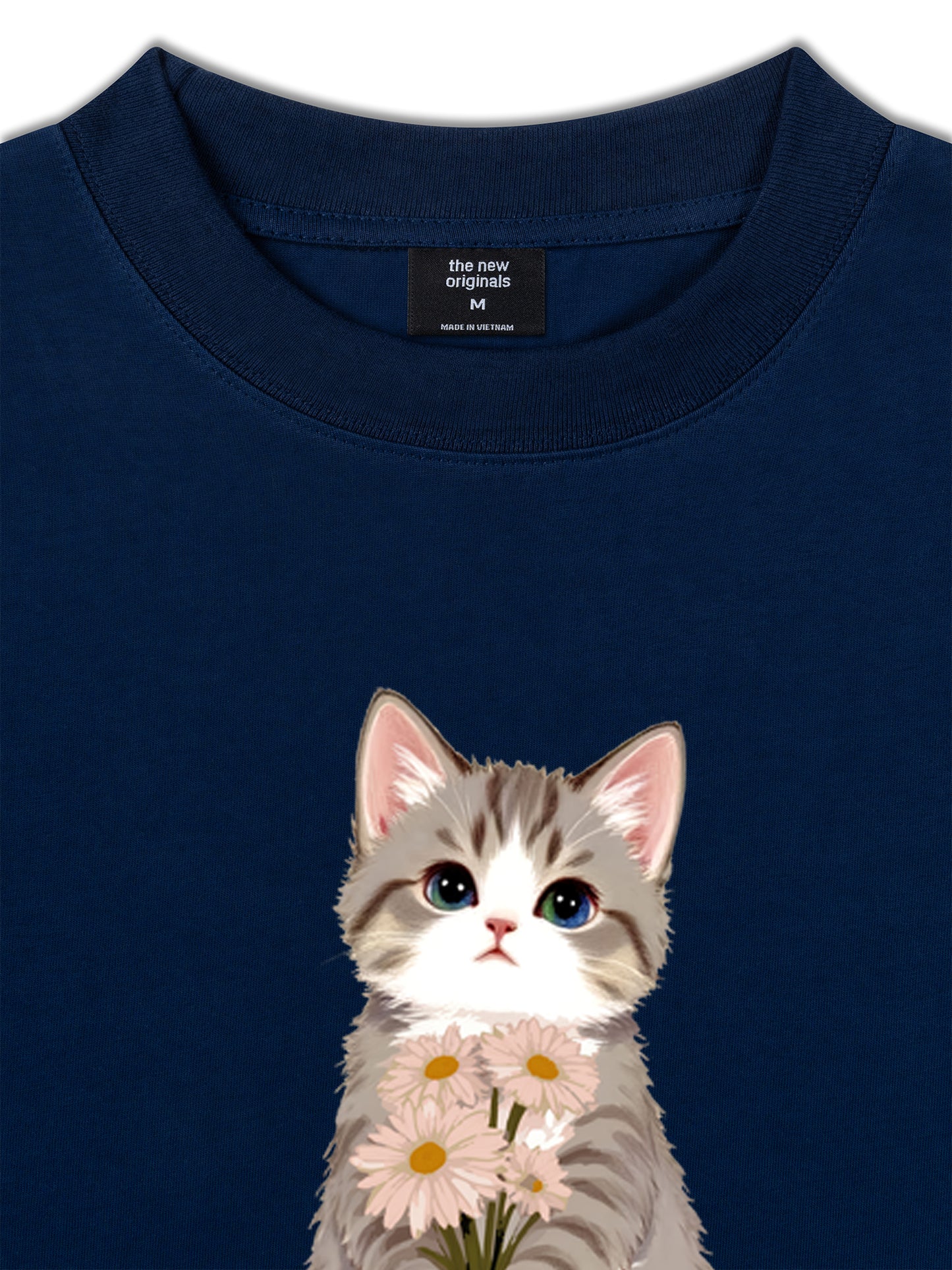 Áo Thun Relaxed Fit  Blooming Kitty
