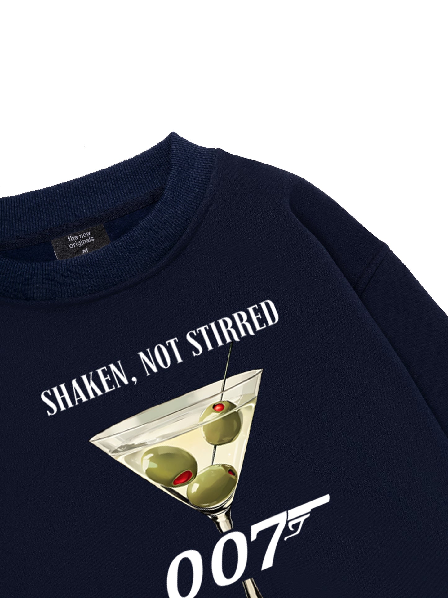 Shaken, not Stirred. James Bond Sweater