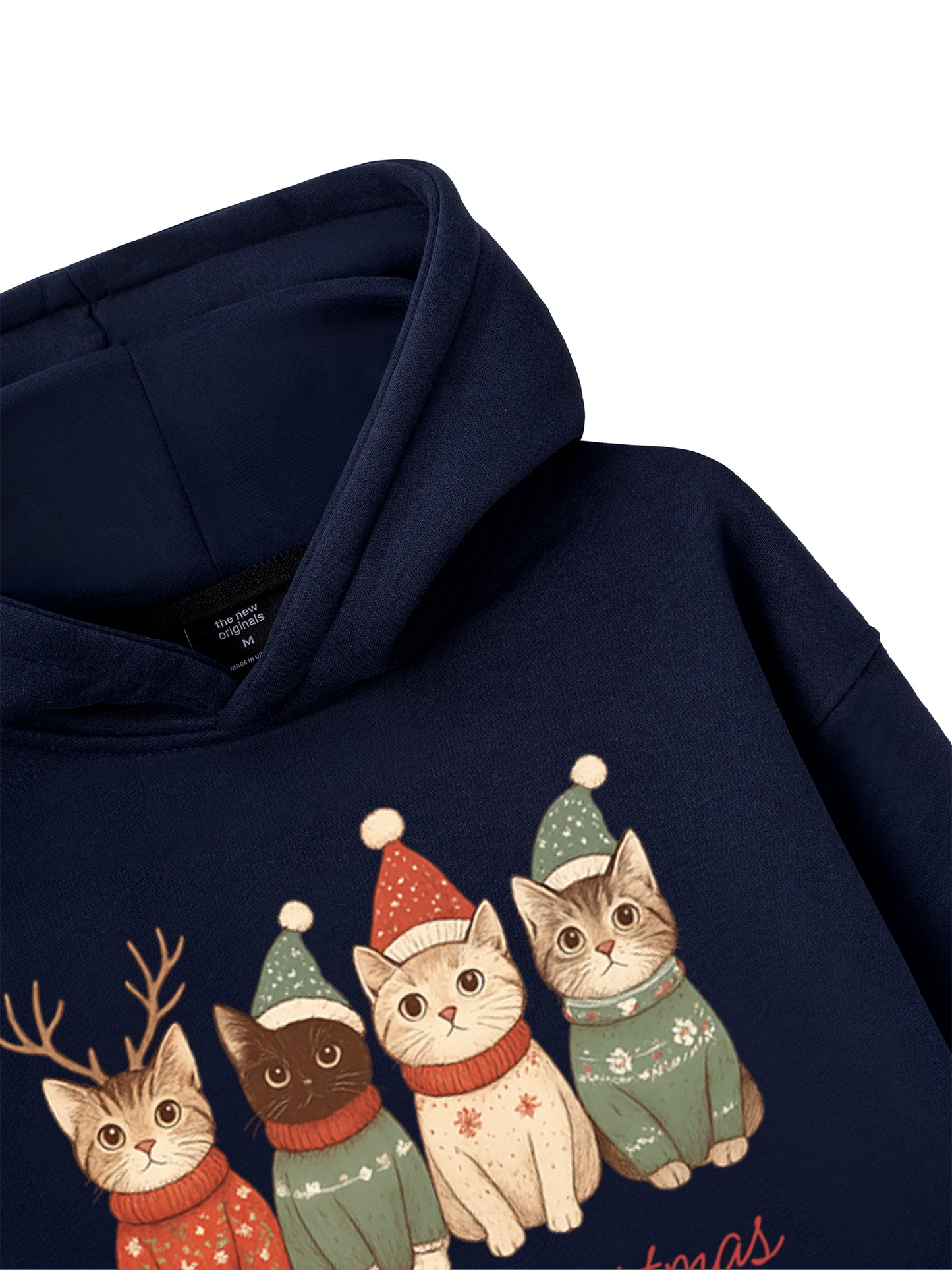 Meowy Christmas Hoodie