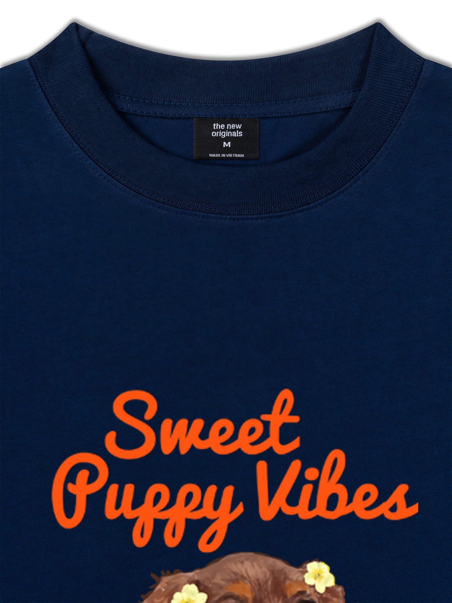Áo Thun Relaxed Fit  Sweet Puppy Vibe