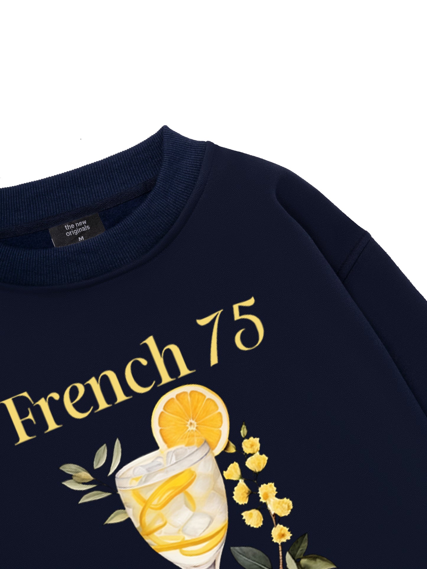 French 75 Cocktail Sweater
