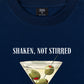 Áo Thun Relaxed Fit  Shaken, not Stirred