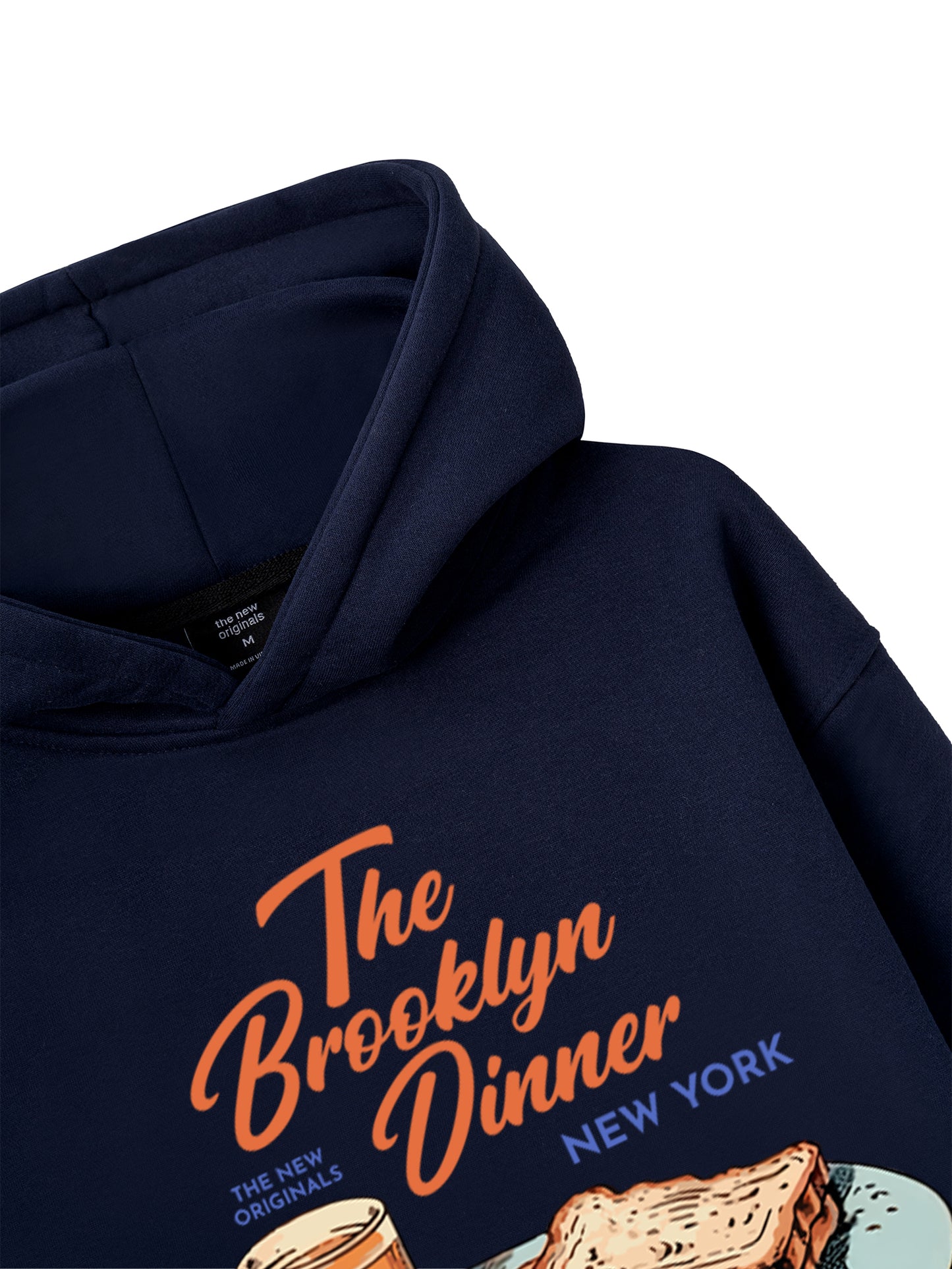 Brooklyn Diner Vintage Hoodie