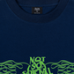 Áo Thun Relaxed Fit Not So Social Today Green Fire