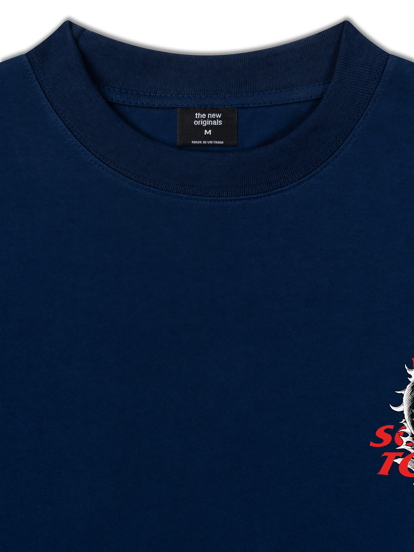 Áo Thun Relaxed Fit Not So Social Today Dark Koi Harmony