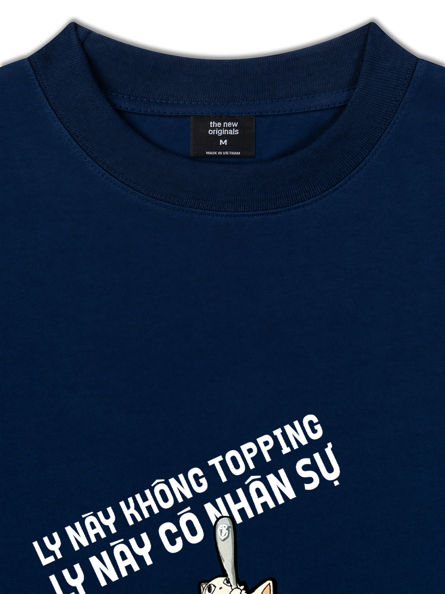 Áo Thun Relaxed Fit Hội Mèo Topping hơi quậy