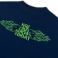 Áo Thun Relaxed Fit Not So Social Today Green Fire
