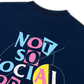 Áo Thun Relaxed Fit Not So Social Today Abstract Introvert