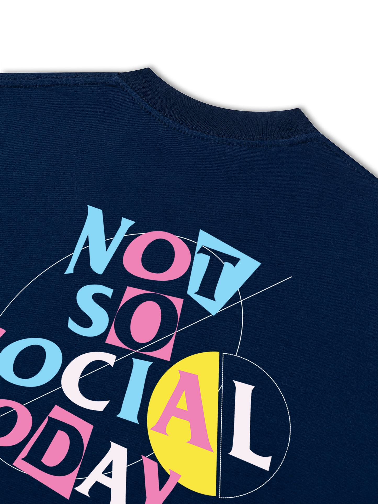 Áo Thun Relaxed Fit Not So Social Today Abstract Introvert