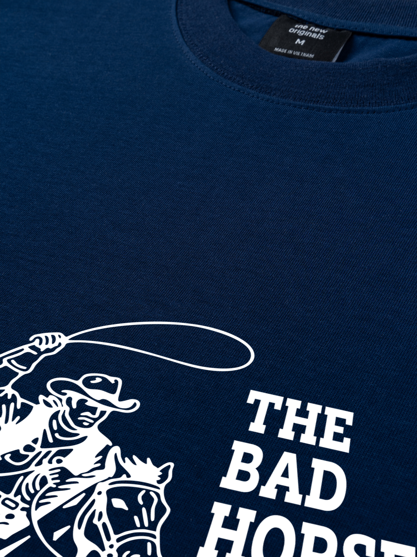 Áo Thun Relaxed Fit The Bad Horse Cowboy Life