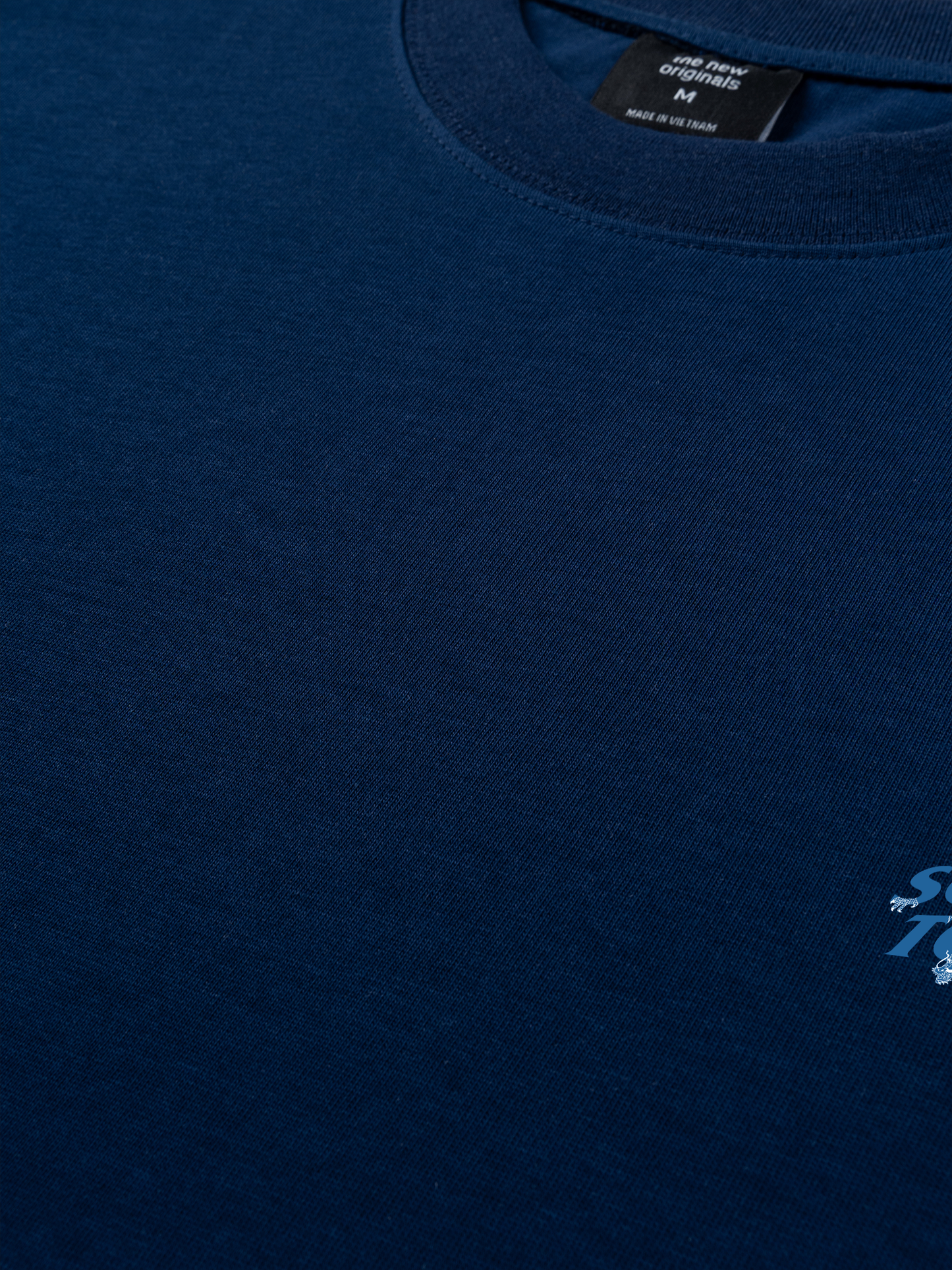 Áo Thun Relaxed Fit Not So Social Today Blue Dragon