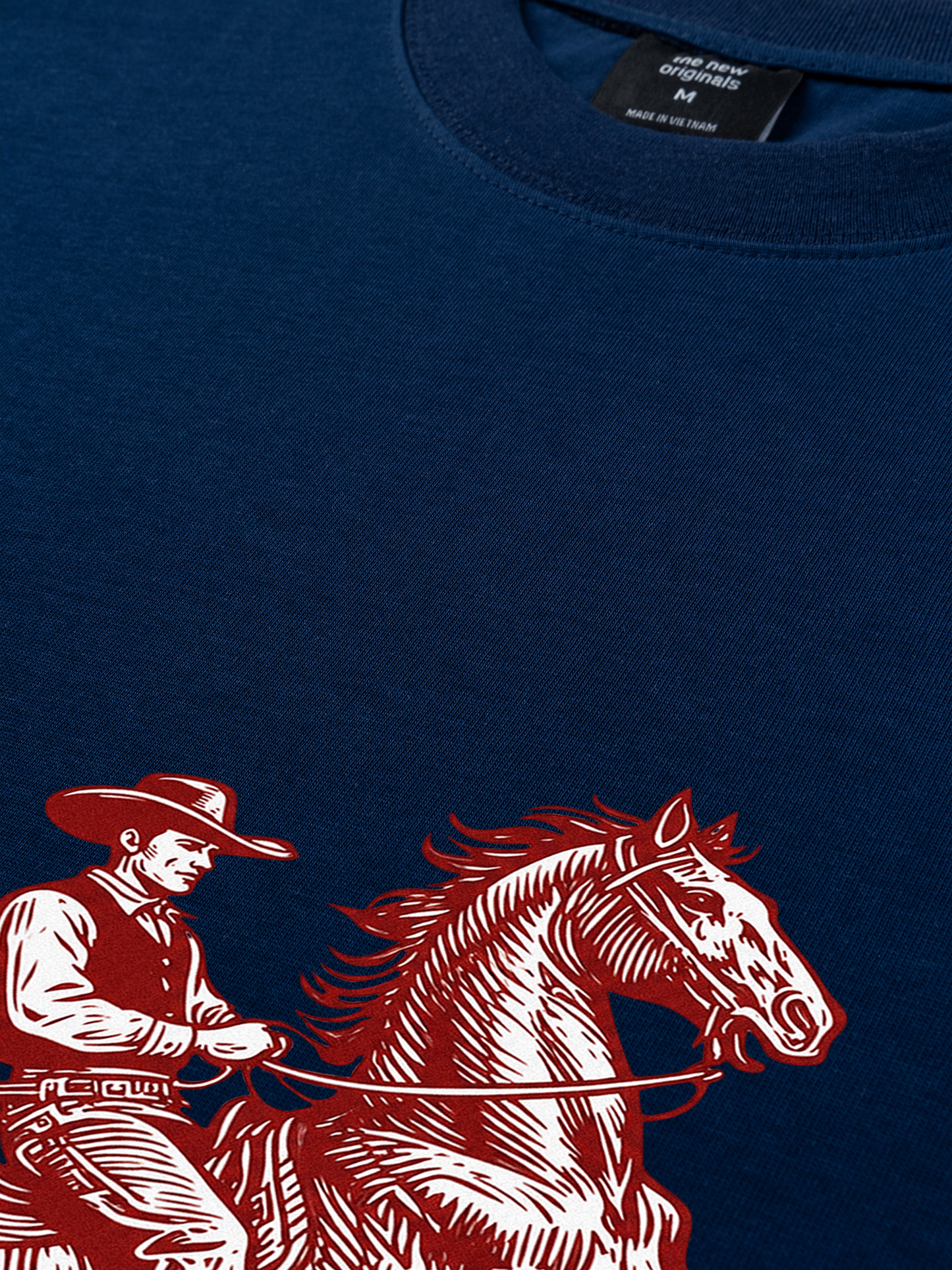 Áo Thun Relaxed Fit The Bad Horse Ace of Heart