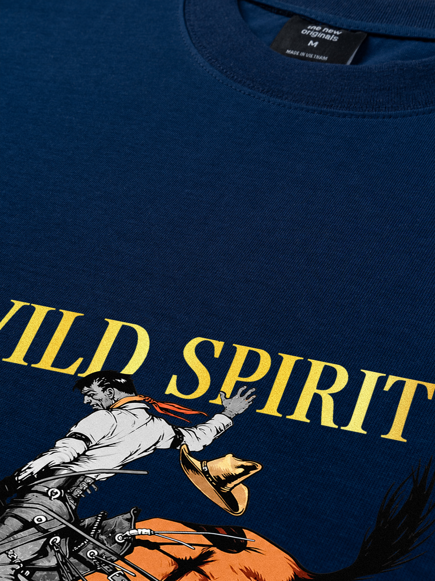 Áo Thun Relaxed Fit The Bad Horse Wild Spirit
