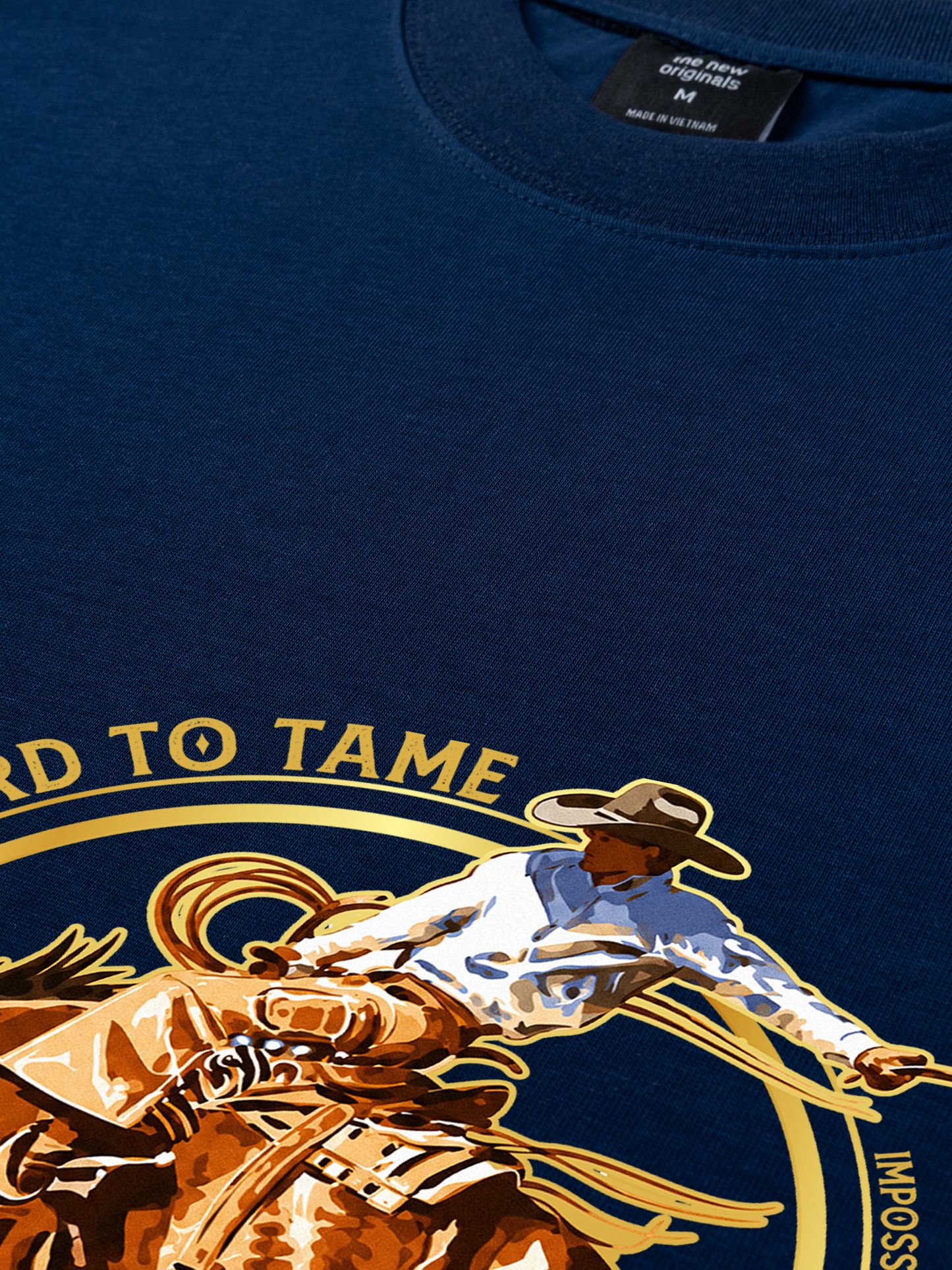 Áo Thun Relaxed Fit The Bad Horse Hard To Tame