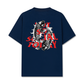 Áo Thun Relaxed Fit Not So Social Today Dark Koi Harmony