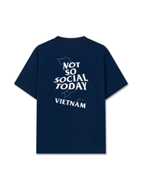 Áo Thun Relaxed Fit Not So Social Today Vietnam