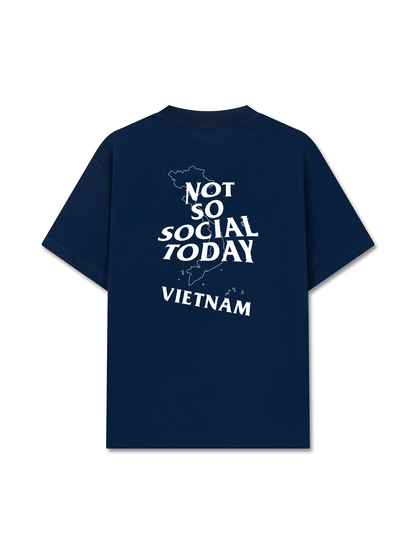 Áo Thun Relaxed Fit Not So Social Today Vietnam