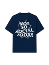 Áo Thun Relaxed Fit Not So Social Today Bobwire